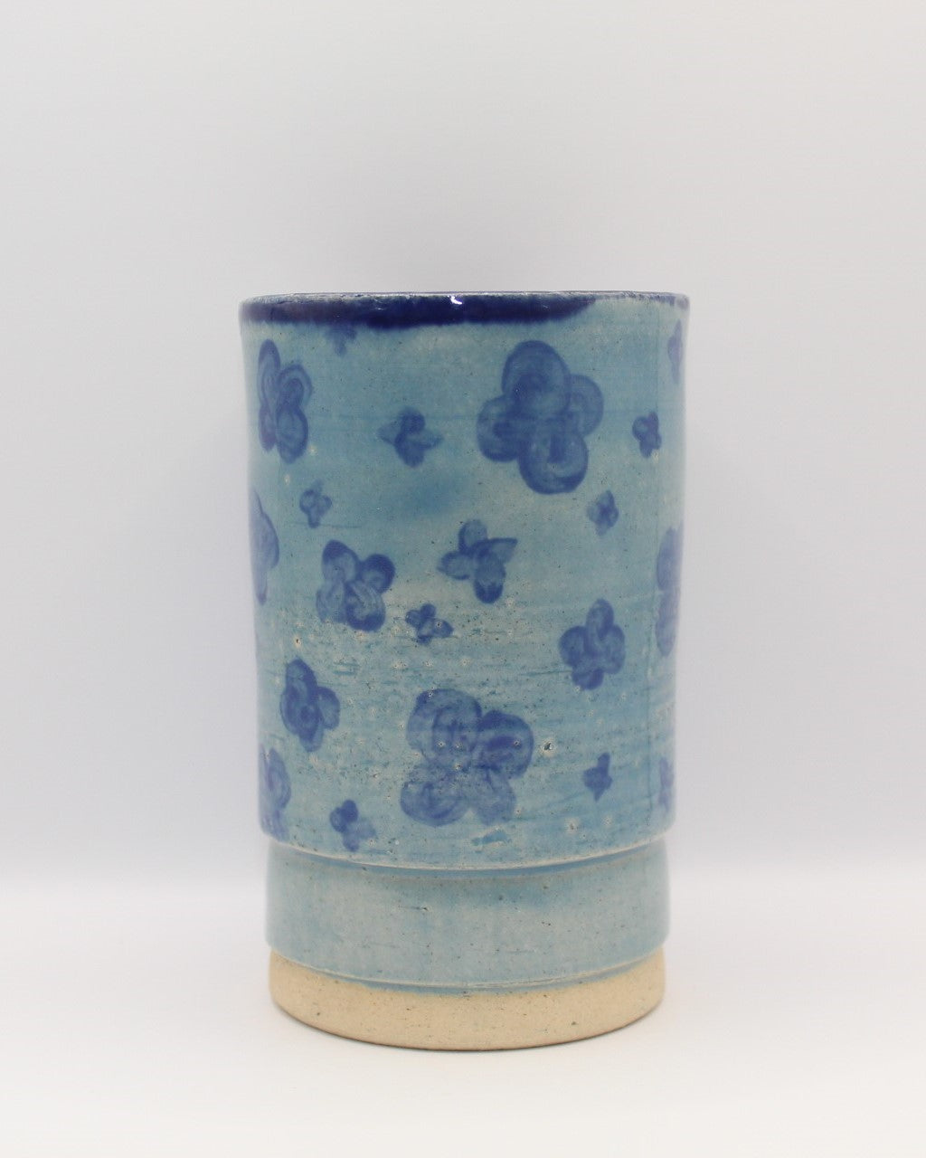 Hand-Painted Tumbler with Lid