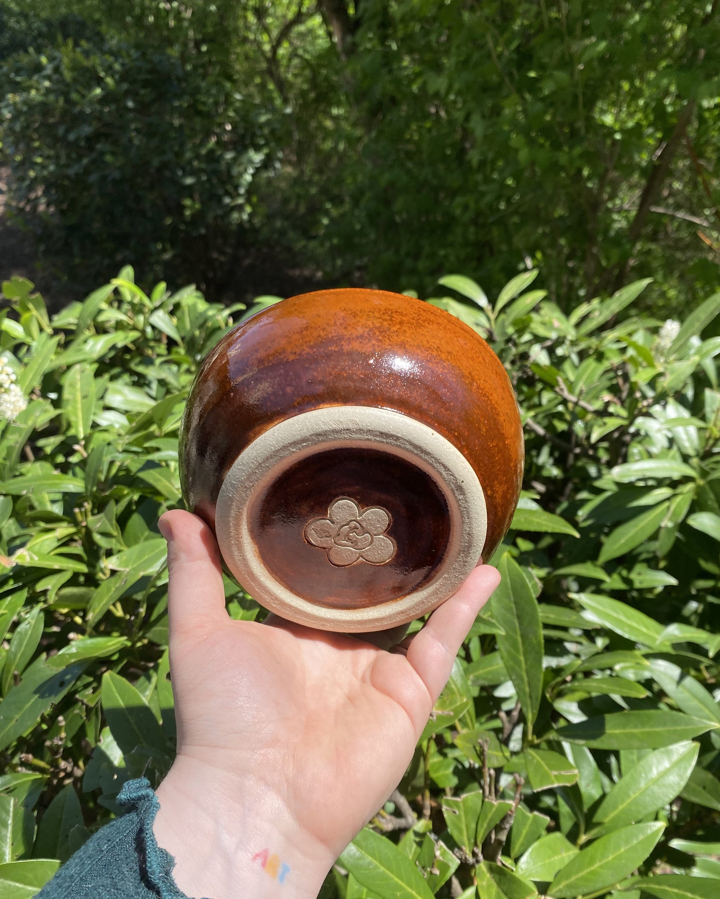 Amber-Colored Soup Bowl