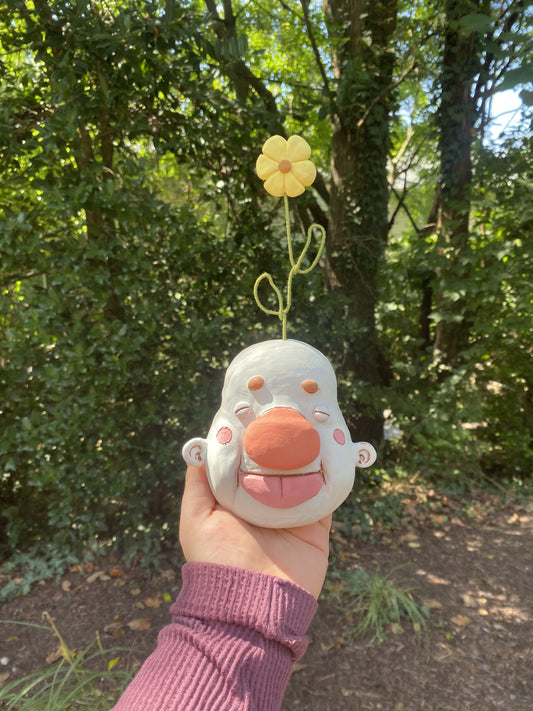 Clown Wallflower Hanging Mask